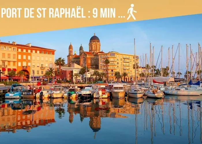 Villa 4 Etoiles, 300m2, 700 M Plage, 5 Min Du Centre Saint-Raphael (Var)